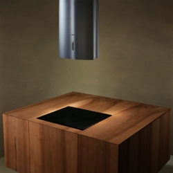 Elica Obelisk Island Cooker Hood, Stainless Steel